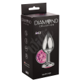 Anální kolík Lola Games Diamond Sparkle Large modrý