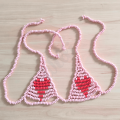 Jedlý komplet Candy G-String and Bra Set