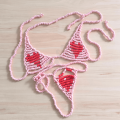 Jedlý komplet Candy G-String and Bra Set