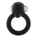 Vibrační erekční kroužek Shadow Skull Black