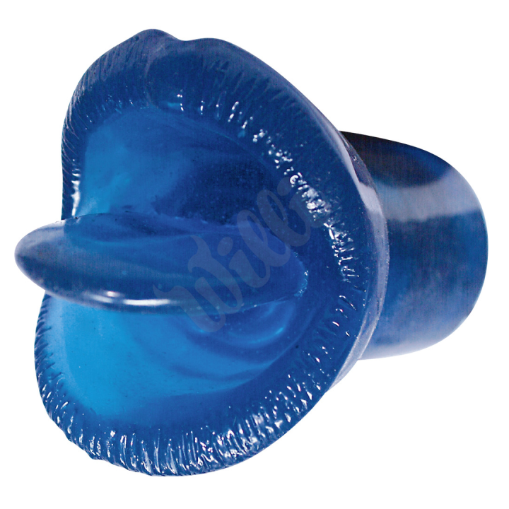 Vibrační modrá ústa pro vaginální dráždění - Lick it!