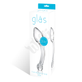 Glas - Pure Indulgence Glass Anal Slider Skleněné dildo
