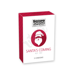 Kondomy Santa's Coming pack of 3