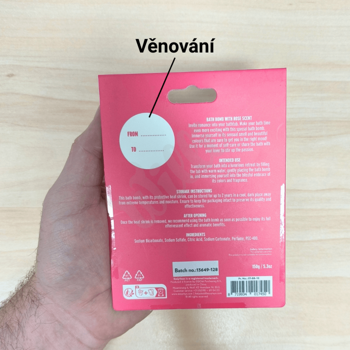 EasyToys Bath Bomb - Willy