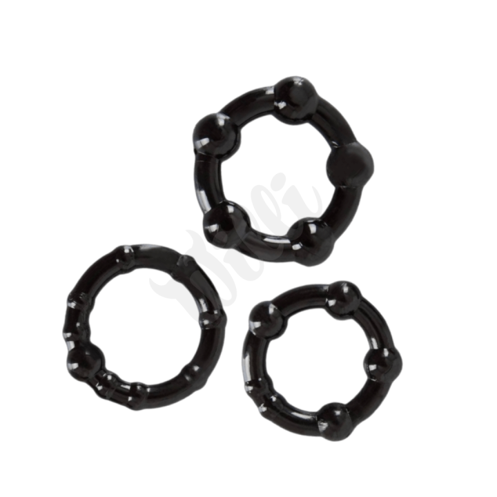 Sada 3 ks erekčních kroužků Get Hard