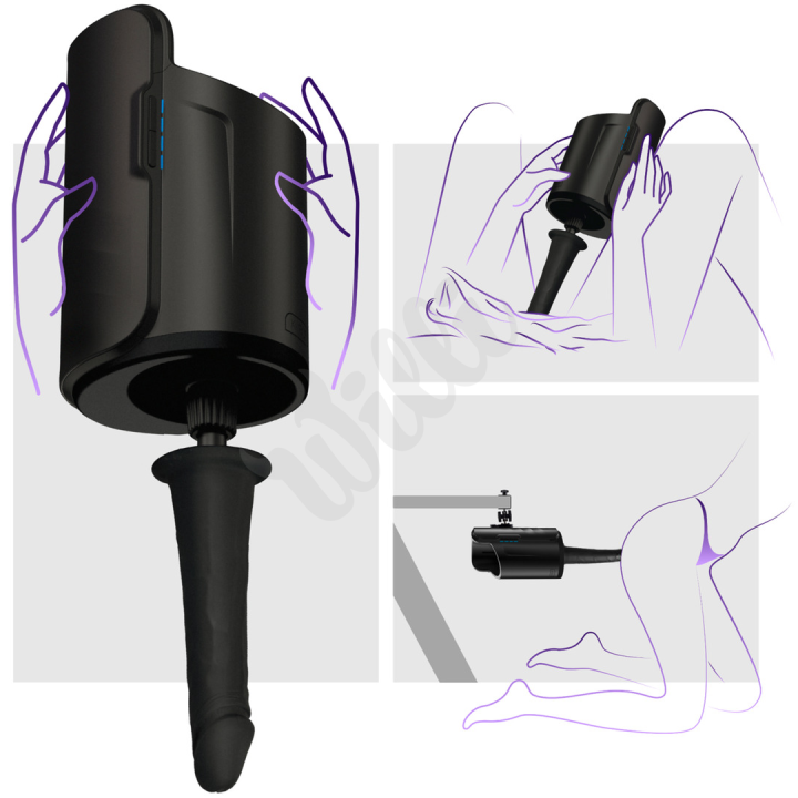 Dildo Kiiroo - Vaccum-Lock Dildo for the Keon Sexmachine 19 cm