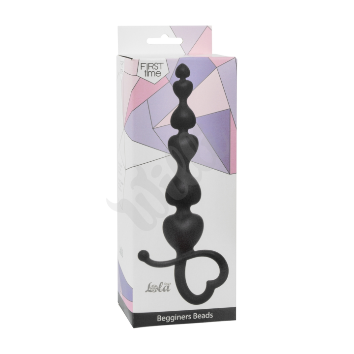 Anální kuličky Lola Games First Time Begginers Beads modré