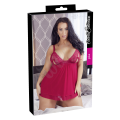 Červená noční košilka Babydoll