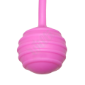 Venušiny kuličky Easytoys Horizontal Ribbed Geisha Balls - Pink