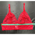 Souprava Cottelli Curves Bra and Briefs red
