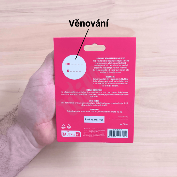 EasyToys Bath Bomb - I Love You