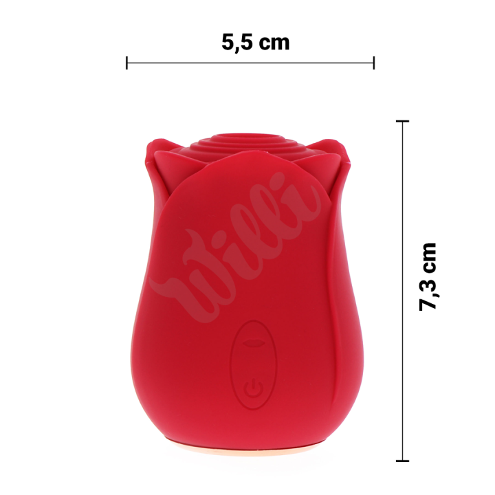 Stimulátor klitorisu Ravishing Rose Pulse Stim