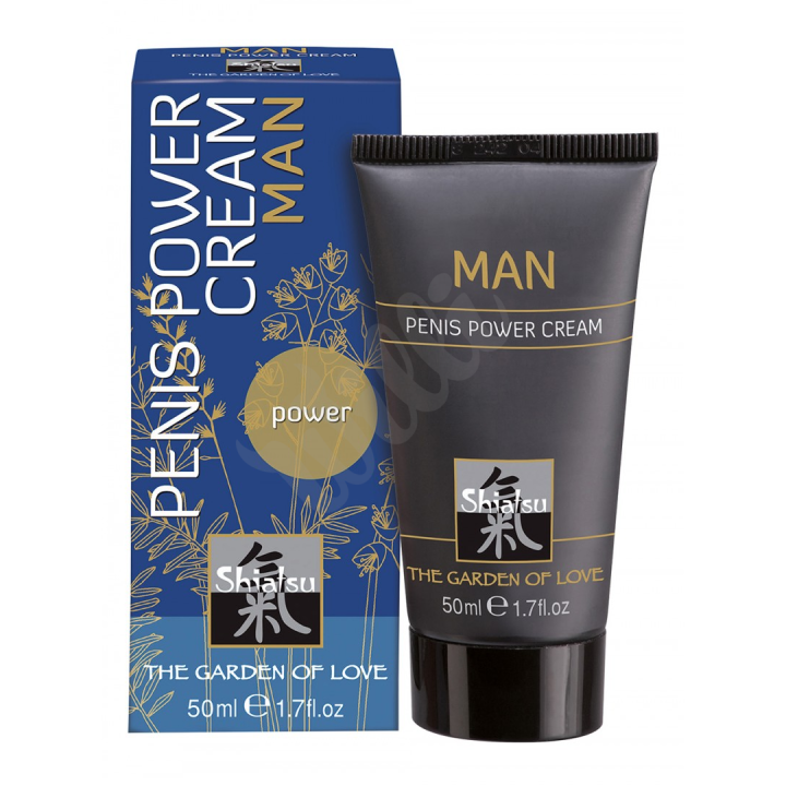 Shiatsu penis krém