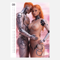Kalendář Pin-up Calendar Wild Fantasy 2027